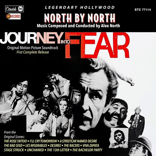 North By North. Journeyinto Fear (Colonna Sonora) - CD Audio di Alex North
