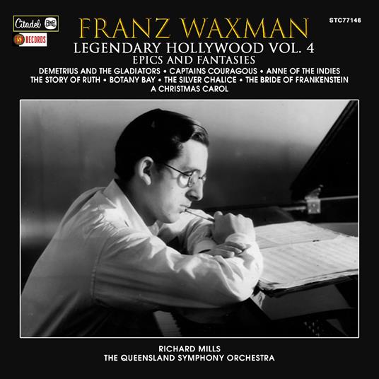 Legendary Hollywood: Franz Waxman Vol.4 - CD Audio di Franz Waxman