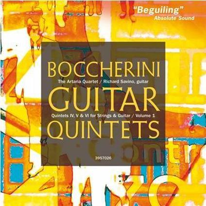 Quintetti per chitarra e archi vol.1 - CD Audio di Luigi Boccherini