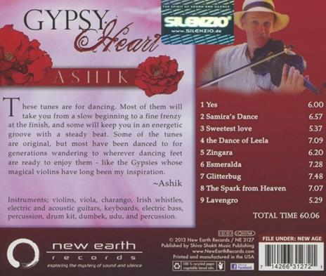 Gypsy Heart - CD Audio di Ashik - 2