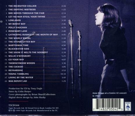 A Collection - CD Audio di Anne Briggs - 2