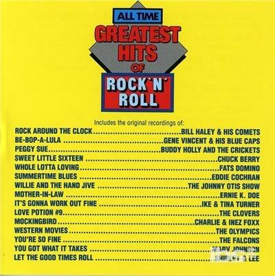 All Time Greatest Rock N Roll - CD Audio