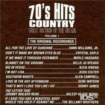 70's Country Hits 1 - CD Audio