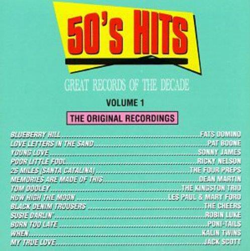 50's Pop Hits 1 - CD Audio