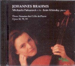 Tre sonate per violoncello e pianoforte - CD Audio di Johannes Brahms,Ivan Klansky,Michaela Fukacova