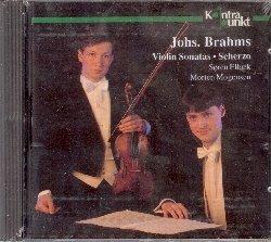 Sonate per violino - Scherzo - CD Audio di Johannes Brahms,Morten Mogensen,Soren Elbaek