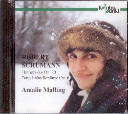 Humoreske op.20 - Davidsbundlertanze op.6 - CD Audio di Robert Schumann,Amalie Malling