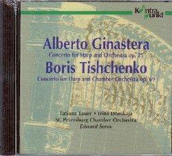 Concerti per arpa - CD Audio di Alberto Ginastera,Boris Tishchenko,St. Petersburg Chamber Orchestra