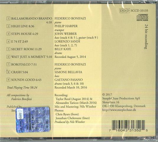 E 74 St. - CD Audio di Federico Bonifazi - 2