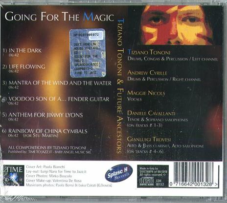 Going for the Magic - CD Audio di Tiziano Tononi - 2