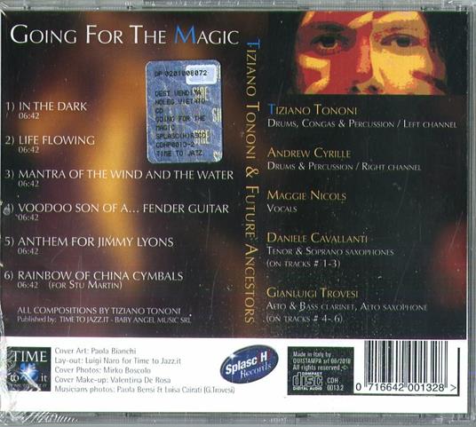 Going for the Magic - CD Audio di Tiziano Tononi - 2