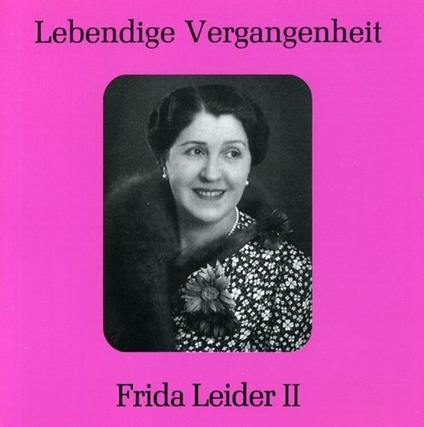 Frida Leider II - CD Audio di Richard Wagner