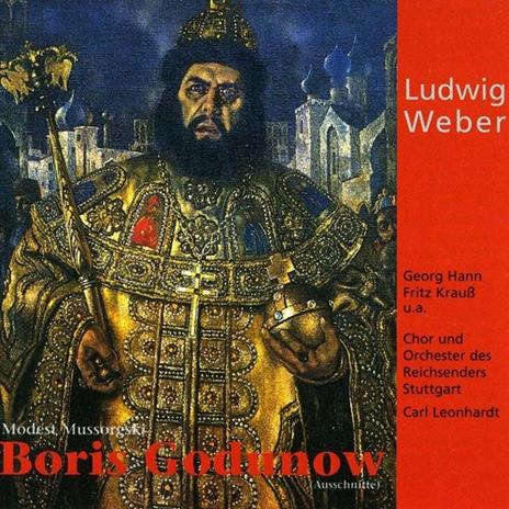 Boris Godunov (1874) (sel) (in tedesco) - CD Audio di Modest Mussorgsky