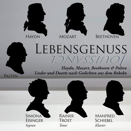 Simona Eisinger / Rainer Trost / Manfred Schiebel: Lebensgenuss - Beethoven, Mozart, Haydn & Palten - CD Audio