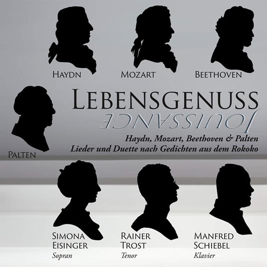Simona Eisinger / Rainer Trost / Manfred Schiebel: Lebensgenuss - Beethoven, Mozart, Haydn & Palten - CD Audio