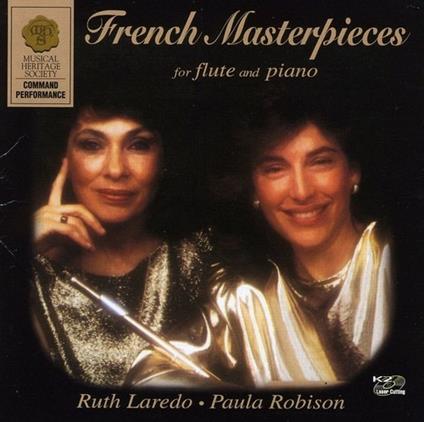 French Masterpieces For Flute & Piano - CD Audio