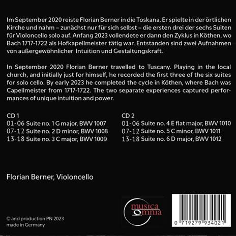 Bach: 6 Cello... -Digi- - CD Audio di Johann Sebastian Bach - 2