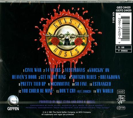 Use Your Illusion II - CD Audio di Guns N' Roses - 2