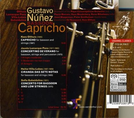 Caprichio - CD Audio di Gustavo Nunez - 2