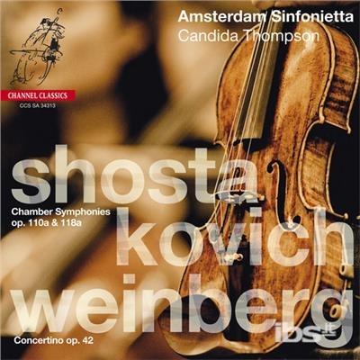 Chamber Symphonies Op.110a & 118a-Concertino Op.42 - CD Audio di Shostakovich-Weinberg
