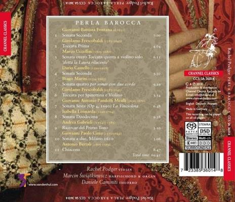 Perla Barocca. Early - SuperAudio CD di Rachel Podger - 2