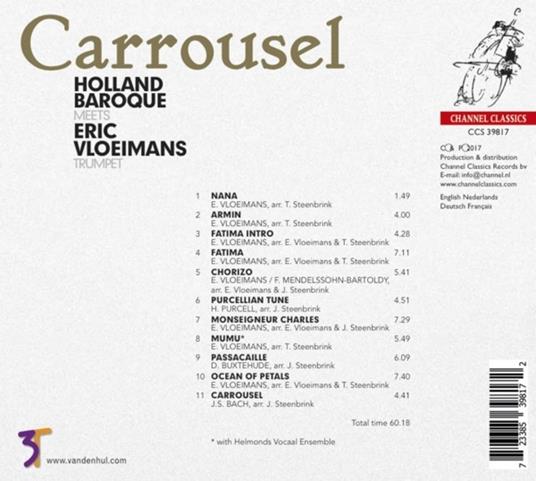 Carrousel - CD Audio di Eric Vloeimans,Holland Baroque - 2