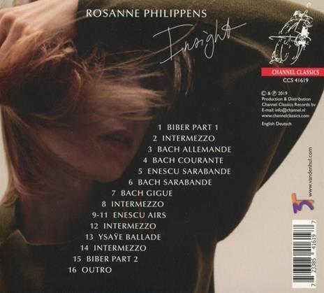 Insight - CD Audio di Rosanne Philippens - 2