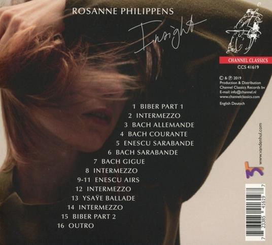 Insight - CD Audio di Rosanne Philippens - 2