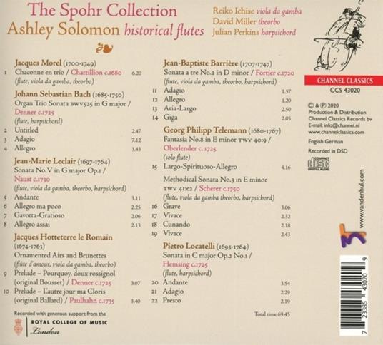 Spohr Collection - CD Audio di Louis Spohr,Ashley Solomon - 2