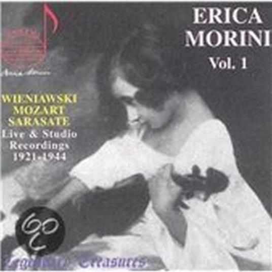 Erica Morini vol.1 - CD Audio di Erica Morini