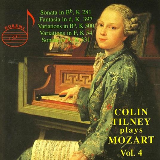 Colin Tilney Plays Mozart - CD Audio di Wolfgang Amadeus Mozart,Colin Tilney