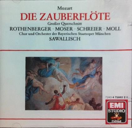 Die Zauberflote - CD Audio di Wolfgang Amadeus Mozart