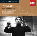 Concerti per pianoforte n.21, n.24 - CD Audio di Wolfgang Amadeus Mozart,Herbert Von Karajan,Dinu Lipatti,Walter Gieseking,Philharmonia Orchestra,Orchestra del Festival di Lucerna