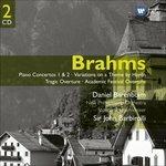 Concerti per pianoforte n.1, n.2 - Variazioni su un tema di Haydn - CD Audio di Johannes Brahms,Sir John Barbirolli,Daniel Barenboim,Wiener Philharmoniker,New Philharmonia Orchestra