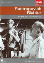 Mstislav Rostropovich, Sviatoslav Richter. Beethoven. The Cello Sonatas (DVD)