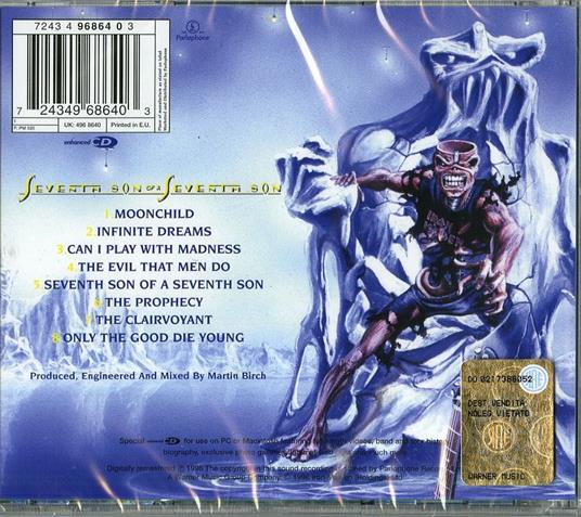 Seventh Son of a Seventh Son - CD Audio di Iron Maiden - 2