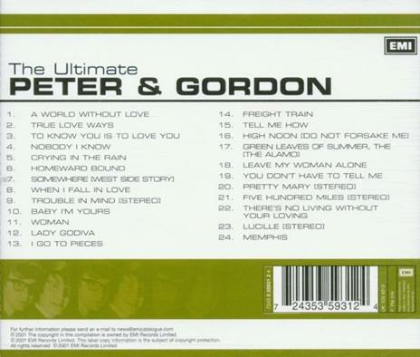 Ultimate Collection - CD Audio di Peter & Gordon - 2