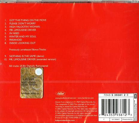 Grand Funk - CD Audio di Grand Funk Railroad - 2