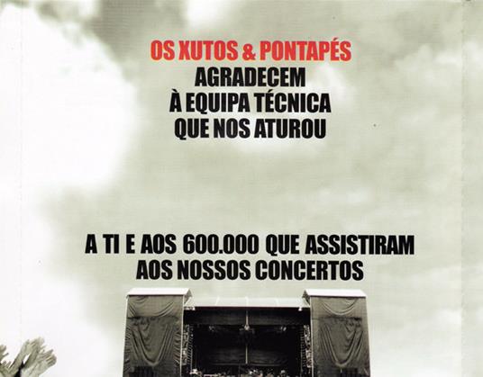 Sei Onde Tu Estas! Ao Vivo 200 - CD Audio di Xutos & Pontapes