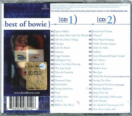 Best of Bowie - CD Audio di David Bowie - 2