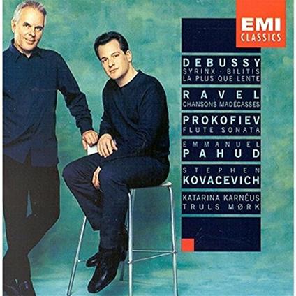 Emmanuel Pahud / Stephen Kovacevich: Debussy, Ravel, Prokofiev - CD Audio