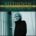 Sinfonie n.7, n.8 - CD Audio di Ludwig van Beethoven,Simon Rattle,Wiener Philharmoniker