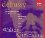 L'opera completa per pianoforte - CD Audio di Claude Debussy,Walter Gieseking