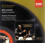 Concerto per violino - CD Audio di Johannes Brahms,Carlo Maria Giulini,Itzhak Perlman,Chicago Symphony Orchestra