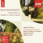 Concerti per pianoforte completi - Rapsodia su un tema di Paganini - CD Audio di Sergei Rachmaninov,Rafael Frühbeck de Burgos,Aldo Ceccato,Moshe Atzmon,New Philharmonia Orchestra,Augustin Anievas