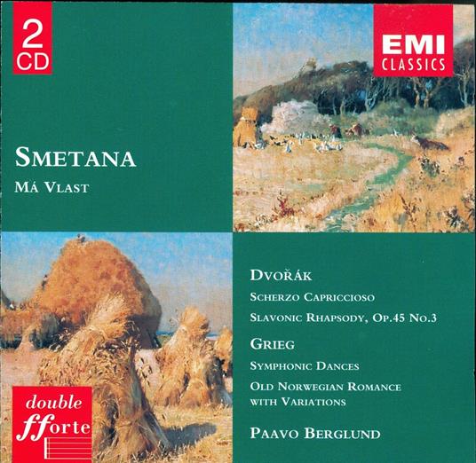 Smetana: La Mia Patria - Dvorak: Scherzo Capriccioso / Paavo Berglund - CD - CD Audio di Bedrich Smetana