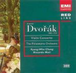 Concerto per violino - Romanza per violino op.11 / Rapsodie per violino n.1, n.2 - CD Audio di Antonin Dvorak,Riccardo Muti,Philadelphia Orchestra,Kyung-Wha Chung