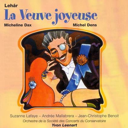 Veuve Joyeuse - CD Audio di Lehar