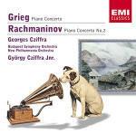 Concerto per pianoforte / Concerto per pianoforte n.2 - CD Audio di Edvard Grieg,Sergei Rachmaninov,New Philharmonia Orchestra,Budapest Symphony Orchestra,György Cziffra