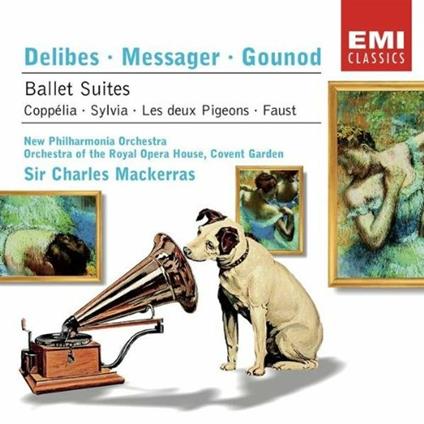 Coppelia - Sylvia / Les deux pigeons / Faust - CD Audio di Charles Gounod,Léo Delibes,André-Charles-Prosper Messager,Sir Charles Mackerras
